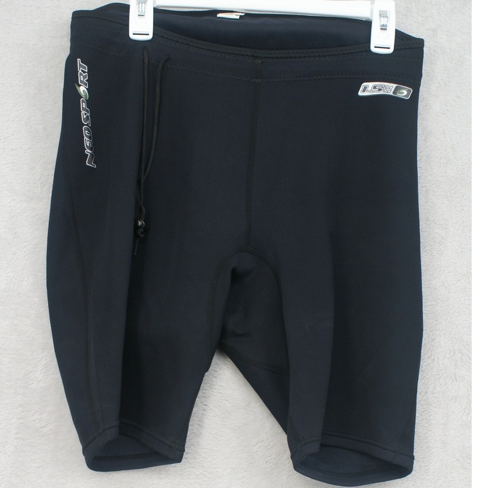NeoSport XSPAN 1.5mm Neoprene Water Shorts Mens 3XL Black Diving Surfing S715MB